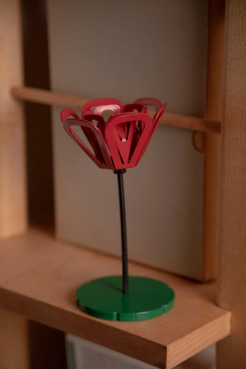 Momento Sculpture in Red